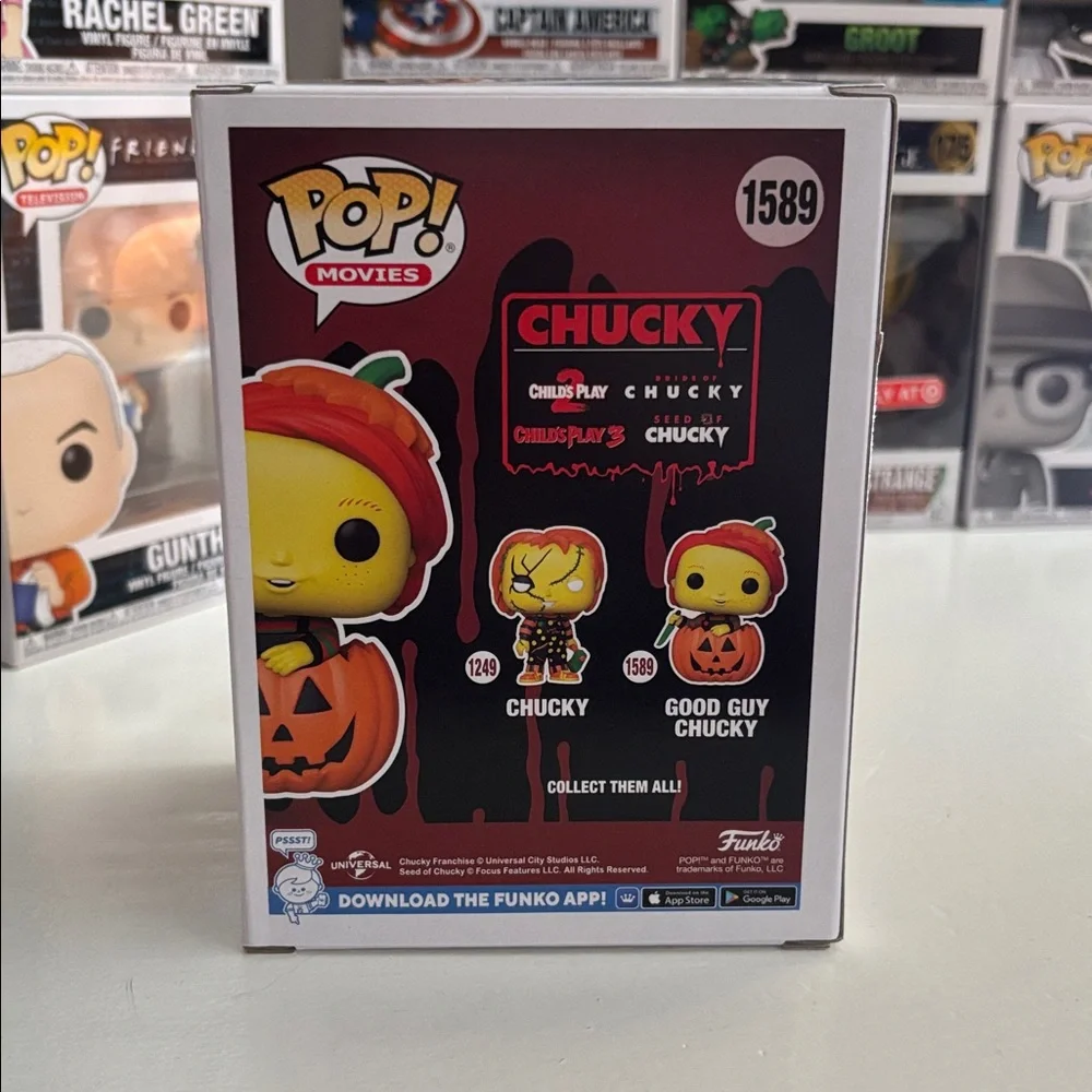 Funko Good Guy Chucky Pumpkin #1589 - Picture 4 of 9